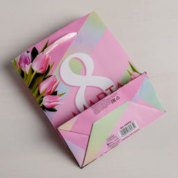 Пакет ламинированный вертикальный 8 Марта, S 12 15 5,5 см - Дарите счастье фото 4