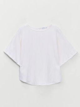 Блуза из лиоцелла с завязками на рукавах ZR2605022022-2 / Zarina