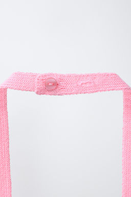 TOP PUNTO CROCHET / Multicolor