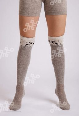 Гольфы из 100% монгольской шерсти (арт. 01135)