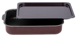 Калитва Противень 270*350мм, мет/крышка Кружево фото 3