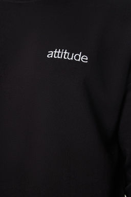 TRENDYOL MAN Gri Oversize/Genis Kesim Yaz? Bask?l? Buyuk Beden Sweatshirt TMNAW25AO00026 - Trendyolmilla фото 13