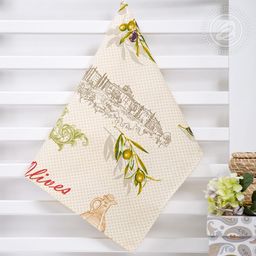 Полотенце кухонное из рогожки Оливия 50х70/1 шт. - 50*70 Полотенца из рогожки
