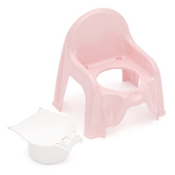Горшок-стульчик розовый М1528