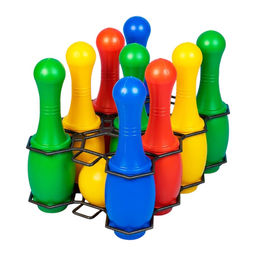 Боулинг, набор 9 кеглей, 2 шара