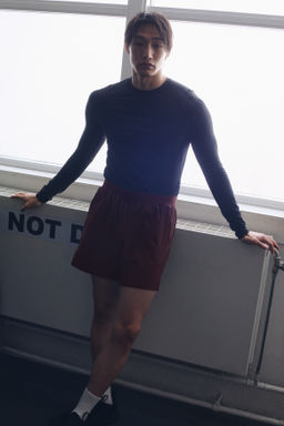 Pantal?n corto a media pierna con DryMove - H&m фото 7