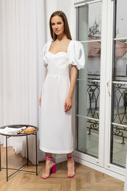 Платье AURA 3190-164 белый