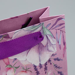 Пакет крафтовый вертикальный Поздравляю, S 12 15 5.5 см - Дарите счастье фото 11