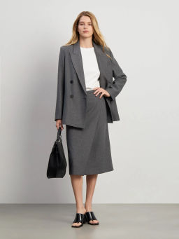 Юбка карандаш, S1074/ash