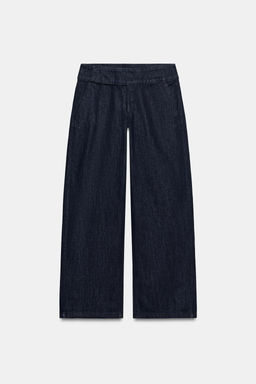 Z1975 WIDE-LEG HIGH-WAIST FULL LENGTH JEANS - Zara фото 9