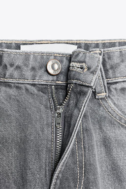 Z1975 REGULAR FIT HIGH-WAIST JEANS WITH BELT - Zara фото 19