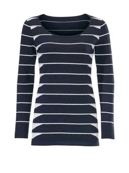 Пуловер, синий - Ashley brooke фото 2