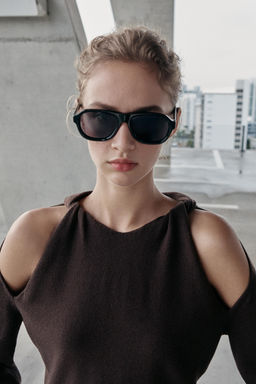 CUT-OUT KNIT JUMPER - Zara фото 5