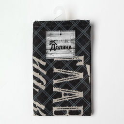 Цена за 2 шт. Полотенце кухонное Доляна Папа главный на кухне 35х60 см, 100% хл, 160г/м2 фото 5