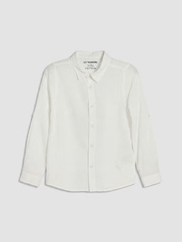 Poplin Erkek ?ocuk G?mlek