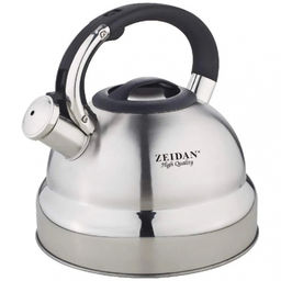 Чайник нерж ZEIDAN 3,0 л, со свист, индукц. дно, зерк.полировка корп. арт. Z-4155