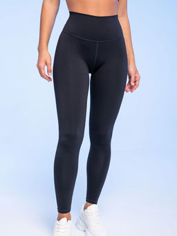 PELICAN, лосины спортивные женские, Черный