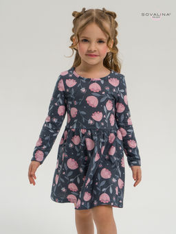 Платье Эля тюльпаны в дымке - Sovalina фото 16