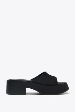 CHUNKY SATIN SANDALS - Zara фото 5