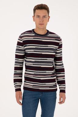 Erkek Comfort Fit Bisiklet Yaka M_rd_m Kazak