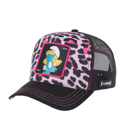 Бейсболка CAPSLAB арт. CL/SMU/1/CT/SMU2/B The Smurfs Smurfette (розовый / черный)