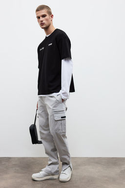 Camiseta con motivo estampado Loose Fit - H&m фото 3