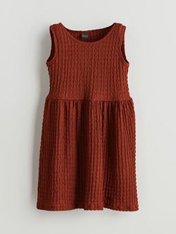 Bisiklet Yaka K?z ?ocuk Elbise