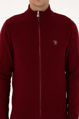 Erkek Bordo Basic Triko H_rka Sepette S_rpriz _ndirim - U.s. polo assn фото 6