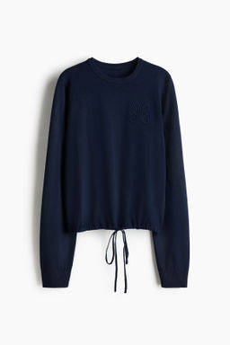 Jersey con cord?n de ajuste