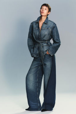 TRF LONG DENIM JACKET - Zara фото 7
