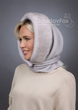 Платок Трикотаж Норка Колотый лед - Davidovfox фото 2