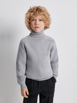 ACOOLA / Свитер детский для мальчиков Kevin серый меланж