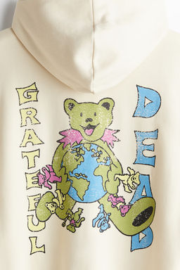 Sudadera con capucha y motivo Oversized Fit - H&m фото 6