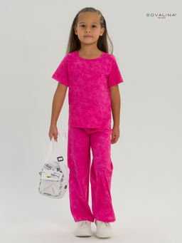 Костюм Лето варенка фуксия - Sovalina фото 9