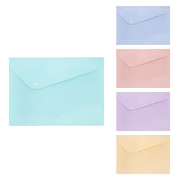 Expert Complete Trend Pastel Pastel Папка-конверт с кнопкой A4 180 мкм диагональ 20 шт. ассорти EC21114200