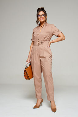 Комбинезон 6340 бежевый - Beautiful and free фото 2