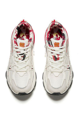 Кроссовки LifeStyle Бежевый/Красный WALKER