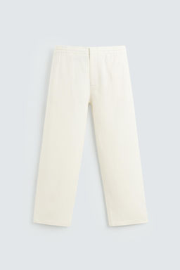 VISCOSE-JUTE TROUSERS - Zara фото 24