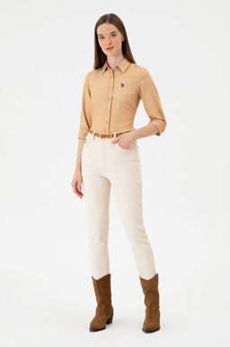 Kad_n Camel Uzun Kollu Basic G_mlek Sepette S_rpriz _ndirim - U.s. polo assn фото 4