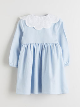 Bebe Yaka K?z Bebek Elbise