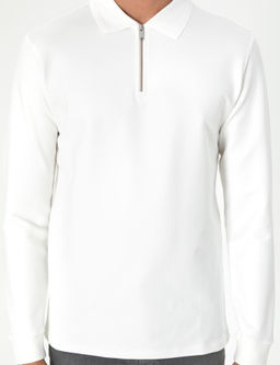 Ekru Regular Fit Sweatshirt - Pierre cardin фото 6