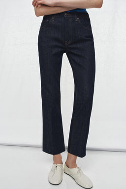 ZW COLLECTION BOOTCUT MID-WAIST JEANS - Zara фото 18