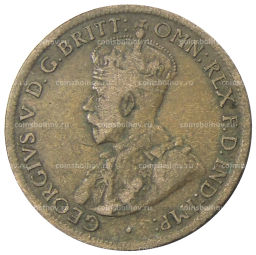 1/2 пенни 1921 года Австралия