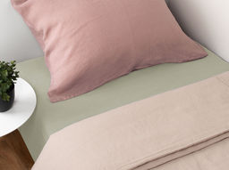 22С148-ШР 240*254 Простыня цв. 2114 рис. 0 Серо-зеленый