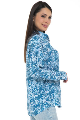 Рубашка Отличная Хит (голубой) - Diolche фото 9