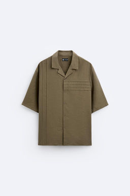 LIYOSEL - KETEN POLO T-SHIRT - Zara фото 7