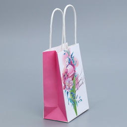 Пакет крафтовый С День рождения!, 15 10 6 см - Дарите счастье фото 2