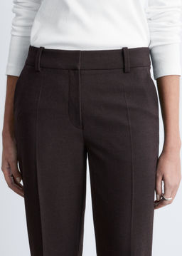 Pantalones acampanados con pliegues marcados - H&m фото 5