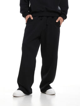 Брюки для мальчика из плотного футера 22-5649 черный - Mini maxi фото 7