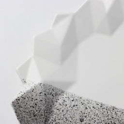 Тарелка плоская керамическая Снежные горы, d=27 см - Дорого внимание фото 4